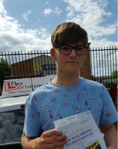 Driving Lessons in Northampton | Josh passed 1st time with Flexdrive Driving School