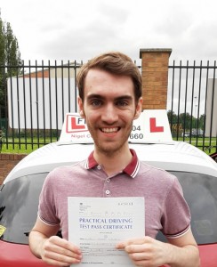 Driving Lessons in Northampton | Andrew passes with Flexdrive Driving school