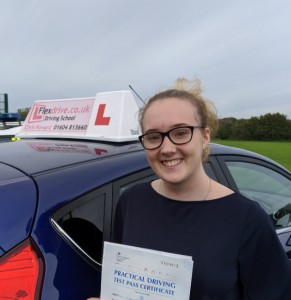 Driving Lessons in Wellingborough | Charlie Passed with Flexdrive Driving School