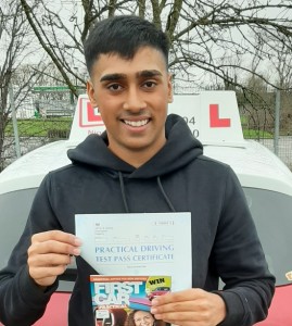 Driving Lessons in Kettering | Kyle passed with Flexdrive Driving School