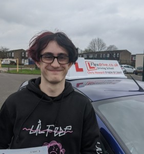 Driving Lessons in Wellingborough | Owen passed 1st time with Flexdrive Driving School