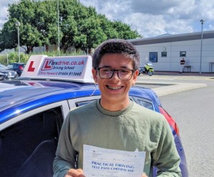 Driving Lessons in Kettering | Tom passes 1st time with Flexdrive driving School