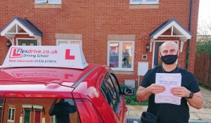 Automatic Driviving Lessons in Kettering and corby | Dominik passed with Flexdrive Driving School