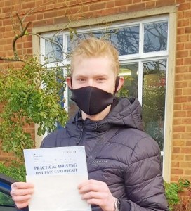 Driving Lessons in Northampton | Konrad passed with Flexdrive Driving School