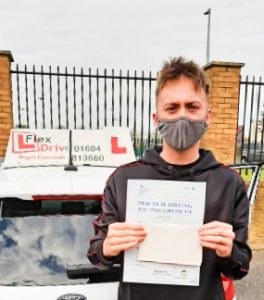 Driving Lessons Northampton | Jack passes 1st time with Flexdrive Driving School