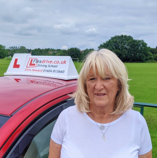 Automatic Driving Lessons in Wellingborough | Christina passes 1st time with Flexdrive Driving School