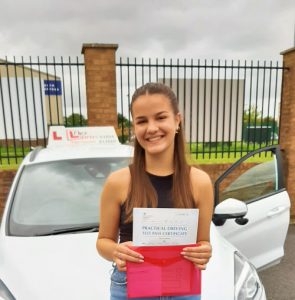 Driving Lessons in Northampton | Chloe passed with Flexdrive Driving School