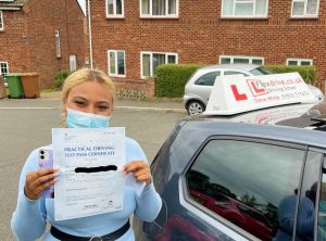 Driving Lessons in Wellingborough | Megan passed 1st time with Flexdrive Driving School