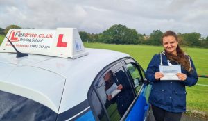 Driving Lessons in Wellingborough | Agnieszka Gajda passes with Flexdrive Driving School