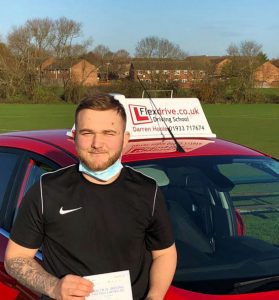 Driving Lessons in Wellingborough | Charlie Biggs passes with Flexdrive Driving School