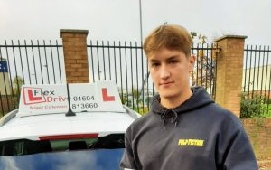 Driving Lessons in Northampton | Harry passed with Flexdrive Driving School