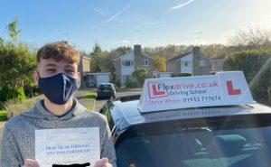 Driving Lessons in Kettering | Jay passed 1st time with Flexdrive Driving School