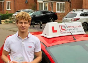 Driving Lessons in Wellingborough | Ben Hodson passes with Flexdrive Driving School