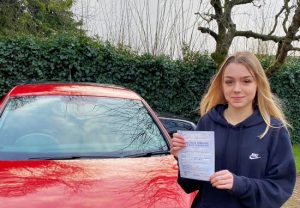 Driving Lessons in Northampton | Emily passed with Flexdrive Driving School