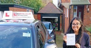 Automatic Driving Lessons in Kettering | Preety passes 1st time with Flexdrive Driving School