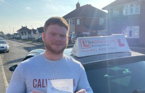 Driving Lessons in Kettering | Sam passed with Flexdrive Driving School