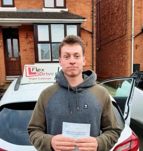 Driving Lessons in Northampton | Luke passed with Flexdrive Driving School