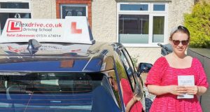 Automatic Driving Lessons in Kettering | Alison Clarke passes 1st time with Flexdrive Driving School