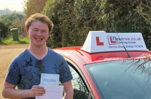 Driving Lessons in Wellingborough | Charles Boddington passes with Flexdrive Driving School