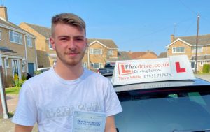 Driving Lessons in Kettering | Luca whitehead passed 1st time with Flexdrive Driving School