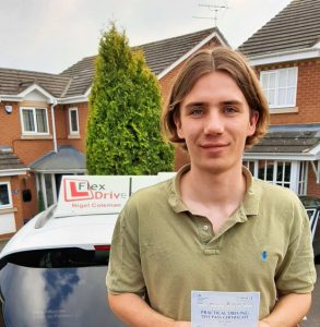 Driving Lessons in Northampton | Sam passed with Flexdrive Driving School