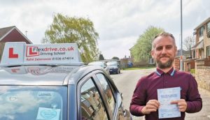 Automatic Driving Lessons in Kettering | Sean passes 1st time with Flexdrive Driving School