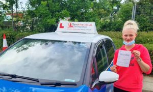 Driving Lessons in Kettering | Agnieszka passed with Flexdrive Driving School