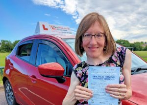 Automatic Driving Lessons in Wellingborough | Charlotte passes 1st time with Flexdrive Driving School