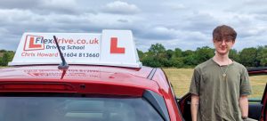 Automatic Driving Lessons in Wellingborough | Lochlann passes 1st time with Flexdrive Driving School