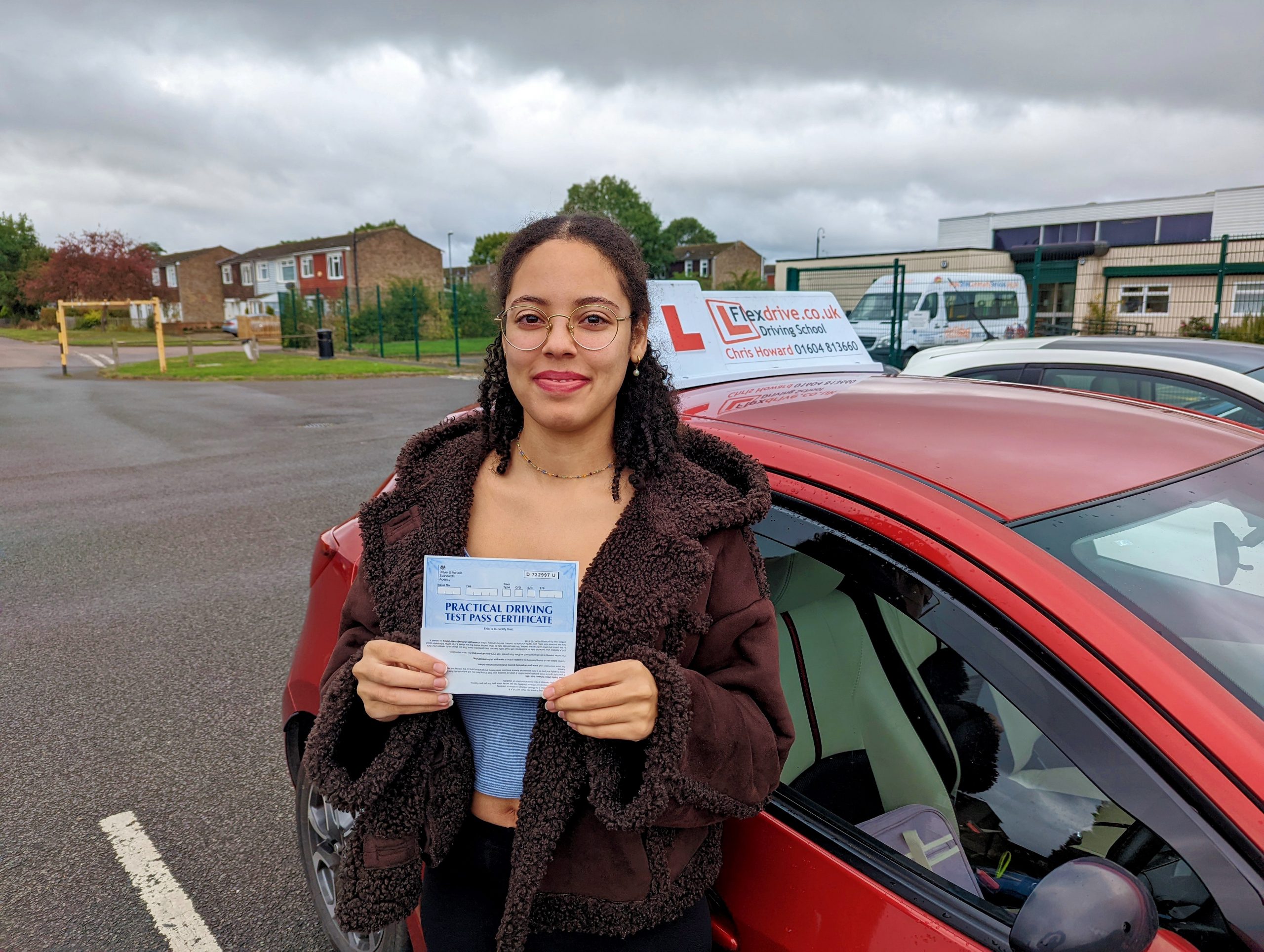 Automatic Driving Lessons in Wellingborough | Aleicia passes 1st time with Flexdrive Driving School