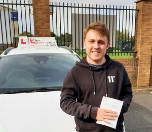 Driving Lessons in Northampton | George passed with Flexdrive Driving School