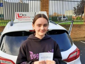 Driving Lessons in Northampton | Sarah passed with Flexdrive Driving School