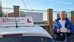 Driving Lessons in Northampton | Konrad passes 1st time in Northampton