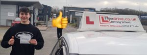 Driving Lessons in Kettering | Hubert passed with Flexdrive Driving School