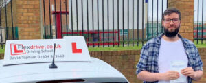 Driving Lessons in Northampton | Lewis passed with Flexdrive Driving School