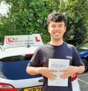 Driving Lessons in Northampton | Talfryn passed with Flexdrive Driving School