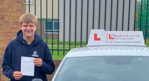 Driving Lessons in Northampton | Sam Wiseman passes with Flexdrive Driving School