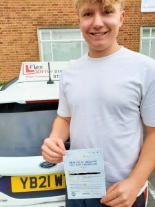 Driving Lessons in Northampton | Lewis passed with Flexdrive Driving School