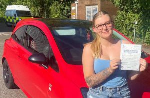 Driving Lessons in Northampton | Louise passed with Flexdrive Driving School