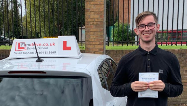 Driving Lessons in Northampton | James passed with Flexdrive Driving School