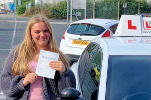 Driving Lessons in Northampton | Rose passed with Flexdrive Driving School