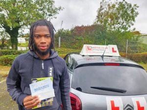 Driving Lessons in Wellingborough | Andre passed with Flexdrive Driving School