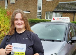 Driving Lessons in Wellingborough | Oliwia passes with Flexdrive Driving School