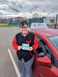 Automatic Driving Lessons in Wellingborough | Daniel Passed with Flexdrive Driving School