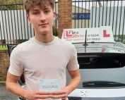 Driving Lessons in Northampton | Fraser passed with Flexdrive Driving School