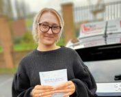 Driving Lessons in Northampton | Ashleigh passed with Flexdrive Driving School