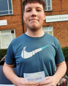 Driving Lessons in Northampton | Toby passed with Flexdrive Driving School