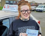 Automatic Driving Lessons in Wellingborough | Emily passed with Flexdrive Driving School